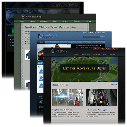 Website design samples